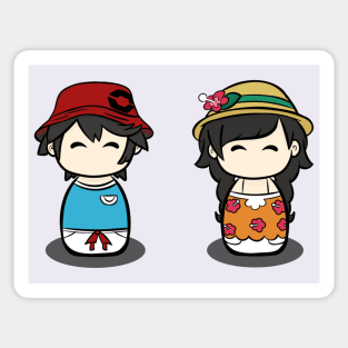 Kawaii Ultra Sun & Moon Trainers Sticker